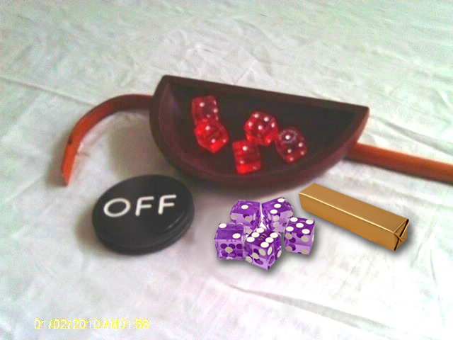 Craps accessory set 