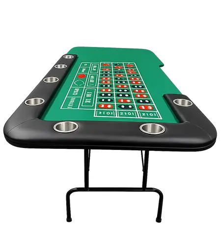 In stock !! 96" Roulette table w/ Tall folding metal legs - Image 3