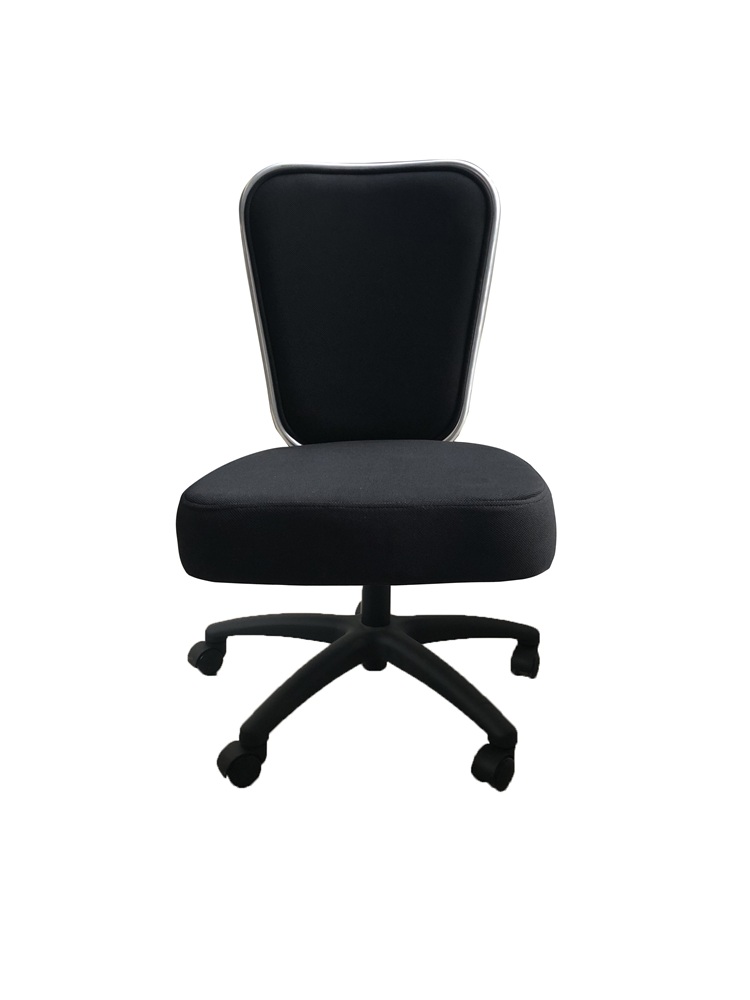 Casino style comfortable chairs w/ casters with Flex back feature