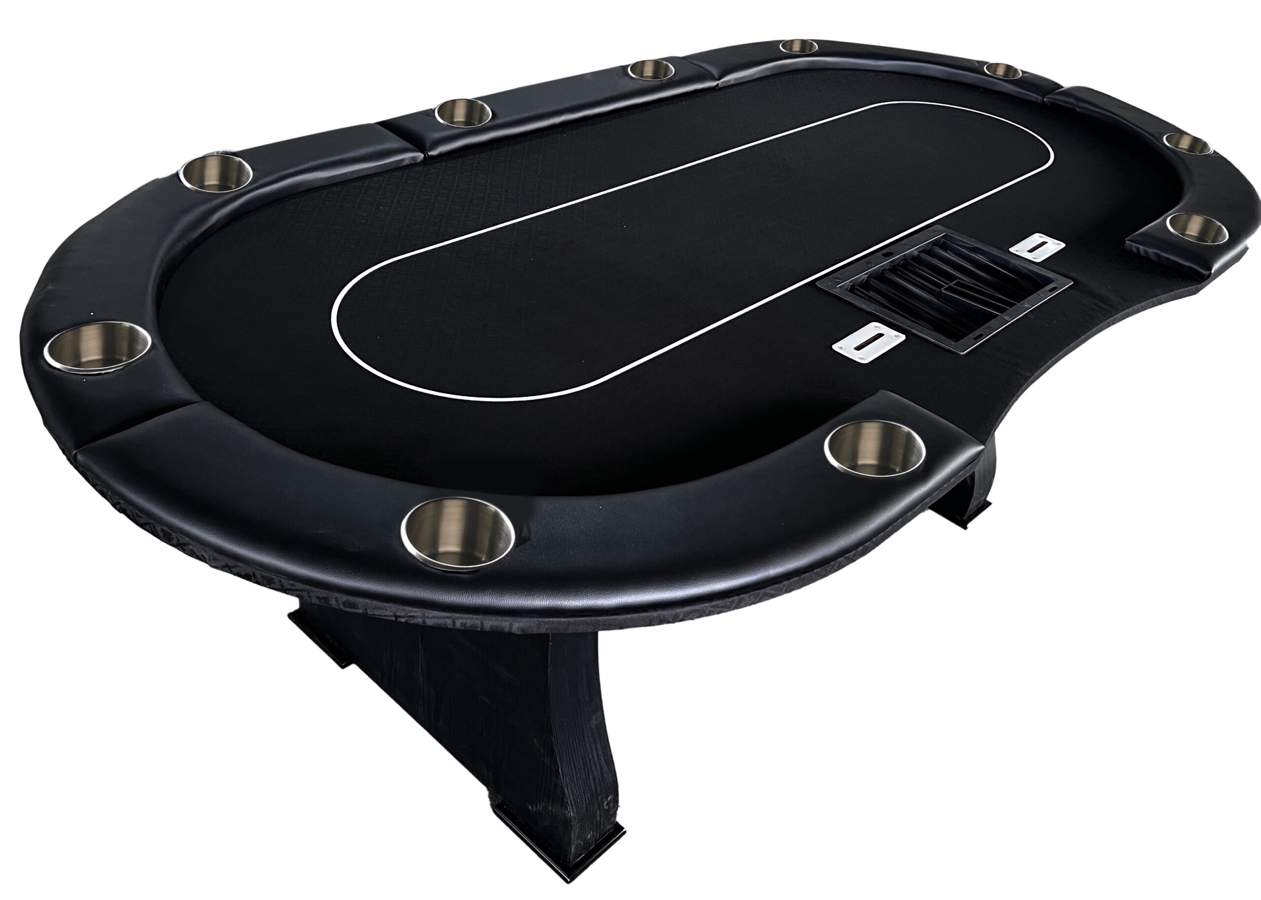 Poker table wood legs