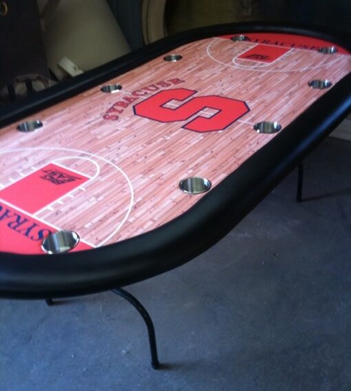 Folding Leg Custom Poker Tables